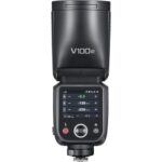 Godox V100C TTL Round Head Camera Flash with Touch Screen for Canon