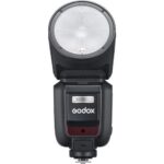 Godox V100F TTL Round Head Camera Flash with Touch Screen for Fuji