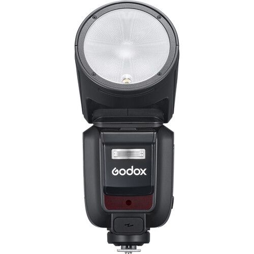 Godox V100F TTL Round Head Camera Flash with Touch Screen for Fuji