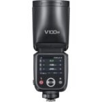 Godox V100N TTL Round Head Camera Flash with Touch Screen for Nikon