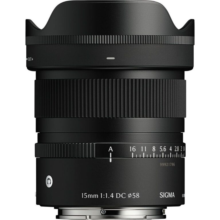 Sigma AF 15mm F/1.4 DC DN (C) F/X Mount Lens