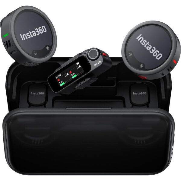 Insta360 Mic Pro 2-Person Wireless System (2.4GHz)