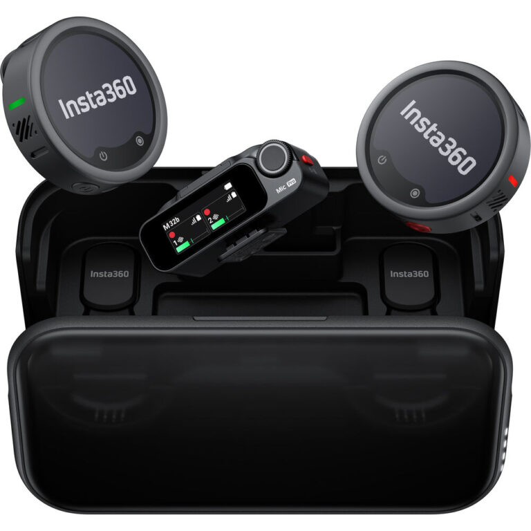 Insta360 Mic Pro 2-Person Wireless System (2.4GHz)