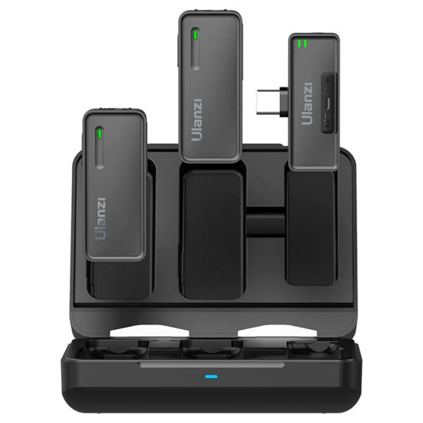 Ulanzi UW-MIC 2.4GHz Wireless Recording Microphone (2 In 1)