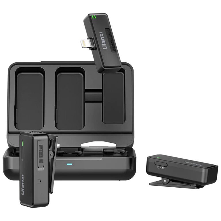 Ulanzi UW-MIC 2.4GHz Wireless Recording Microphone (2 In 1)