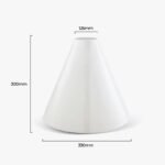 Valido Umbra Light Cone Medium (White)