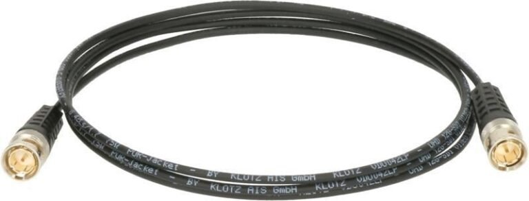 Klotz Vu05l1ds0-0200 Ultra-Thin Super Flex Uhd Patch Cable - Bnc Slim Plug For Hd / Uhd / 12g / 4k / 8k (2m)