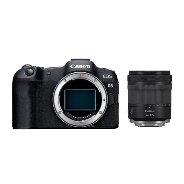 Canon Eos R8 Mirrorless Camera With Rf 24-105mm F4-7.1 Is Stm Lens