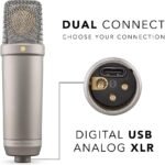 Rode Nt1gen5 Generation Silver Studio Condenser Microphone