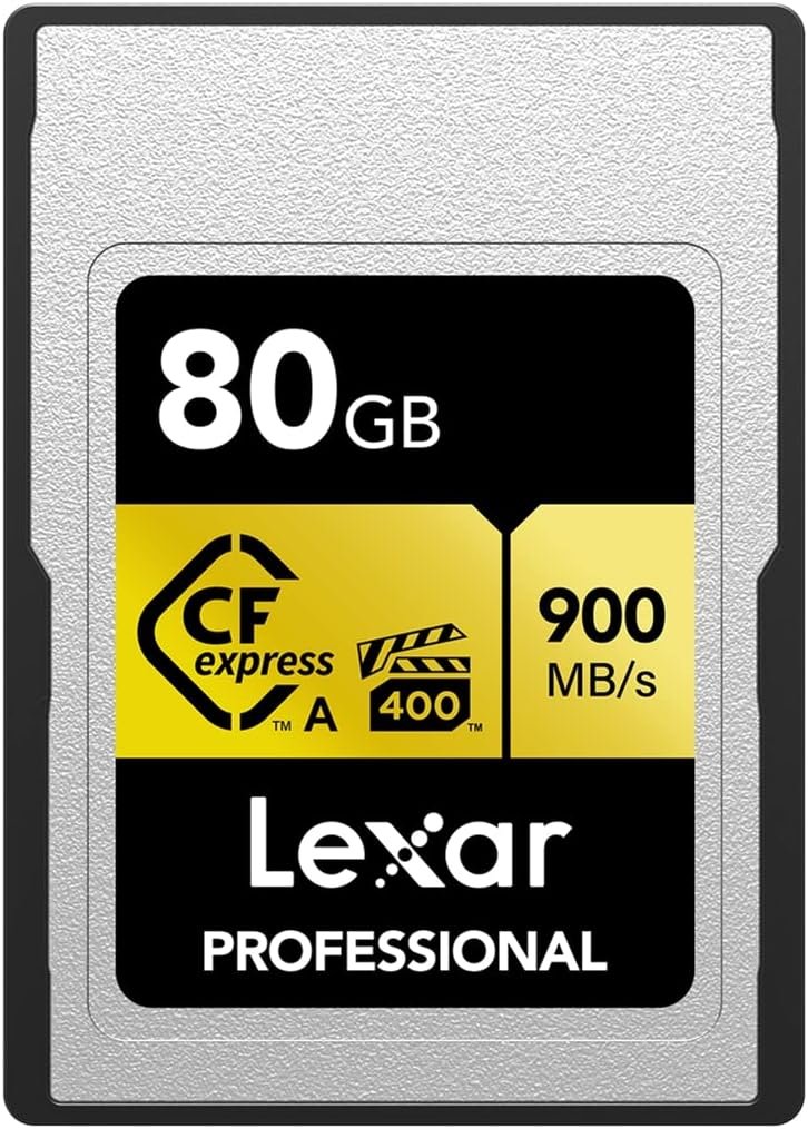 Lexar Professional 80GB CFexpress Type A Gold Series Memory Card