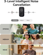 Hollyland Lark A1 Mini Duo 2-Person Wireless Microphone System With USB-C Connector For Mobile Devices (Space Gray, 2.4GHz)