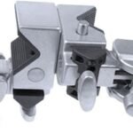 Kupo Kcp-720 Double Convi Clamp With Kcp-7sdl Saddle ( Silver )