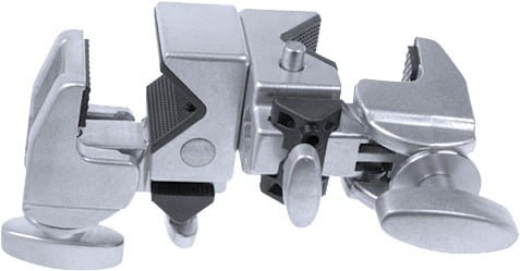 Kupo Kcp-720 Double Convi Clamp With Kcp-7sdl Saddle ( Silver )