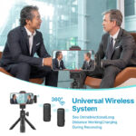 Ulanzi J12 Wireless Lavalier Microphone