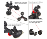 Low Angle Tri-Suction Cup
