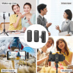 Ulanzi J12 Wireless Lavalier Microphone