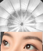 AMBITFUL Black/Silver Parabolic Umbrella