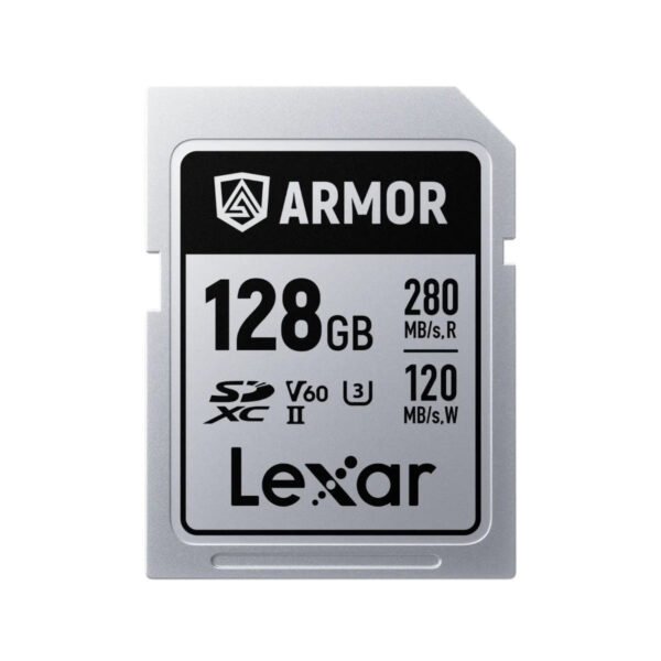 Lexar 128GB Armor Silver Pro SDXC UHS-II Memory Card