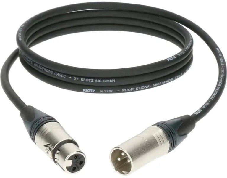 Klotz M1fm1n0500 Microphone Cable Black 5m/16.4ft XLR 3p To XLR F/M