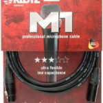 Klotz M1fm1n3000 Neutrik Microphone Cable XLR 3p. F/M 30m. ( Blk )