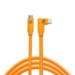 Tether Tools Tetherpro Cuc15rt-Blk USB-C To USB-C Right Angle Male 5g Cable (4.6m)
