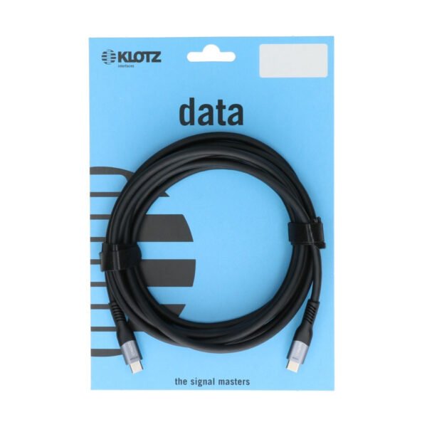 Klotz USB-Cc-0.5 USB 3.2 Cable Black 0.5m Plug C /20g 4k