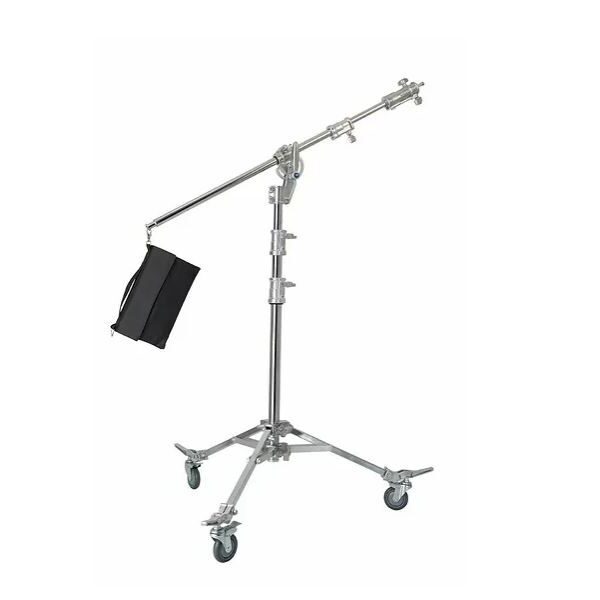 Valido Fortis Chrome-Plated Steel Boom Stand