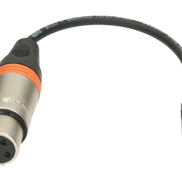 Klotz XLR-Fp3.5 Xlrf Jack 3.5 St.Adapter 0.2m