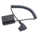 Digitalfoto DC17 Sony NP-FZ100 Full Decoding Dummy Battery + D-tap (Coiled Cable)
