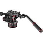 Manfrotto MVK608TWINFA 608 Nitrotech Fluid Head with 645 Fast Twin Aluminum Tripod System and Bag