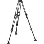 Manfrotto MVK608TWINFA 608 Nitrotech Fluid Head with 645 Fast Twin Aluminum Tripod System and Bag - Image 3