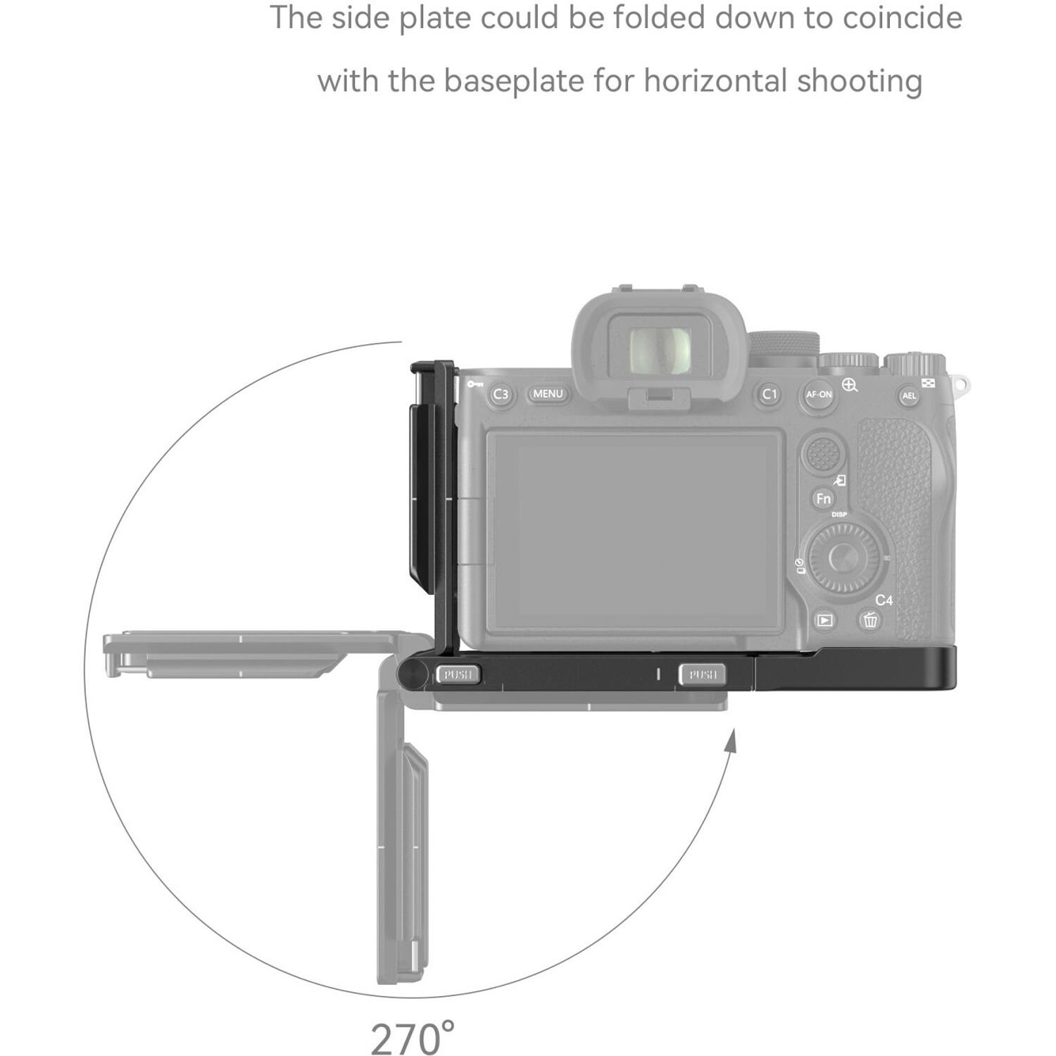 1672053409_IMG_1904033.jpg Smallrig 3984 Foldable L-shape Mount Plate for Sony Alpha 7R V - Image 1
