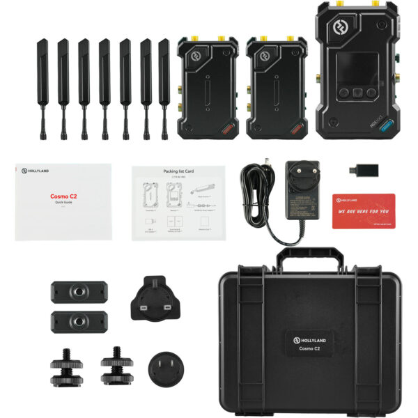 Hollyland Cosmo C2 2TX & 1RX Wireless Sdi/hdmi Video Transmission System