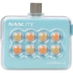 Nanlite Cookie USB-C Mini Square LED (Cyan Blue)