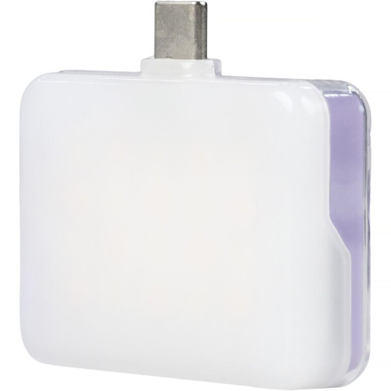 Nanlite Cookie USB-C Mini Square LED (Lavender)