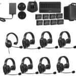 Saramonic WITALK9 WT8S 6-PERSON Full-duplex Wireless Intercom System with Single-ear Headsets