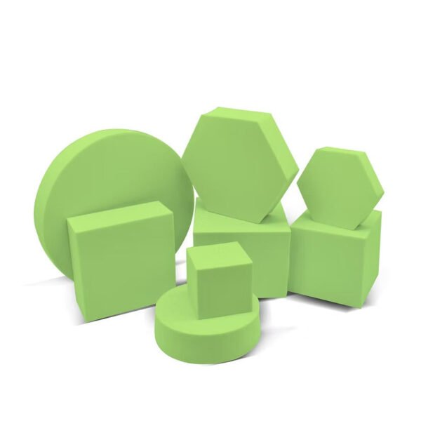Valido Lento Geometric Prop Set Green