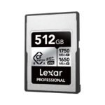 Lexar 512GB Professional Silver CFexpress 4.0 Type A Memory Card