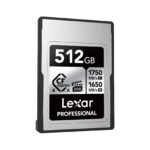 Lexar 512GB Professional Silver CFexpress 4.0 Type A Memory Card