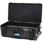 Hprc 2745W Resin Case Wheeled Black with Blu Bassano Handle Grip and Cubed Foam - Image 3