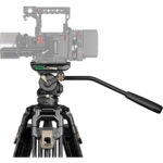 Tilta TT-CT08A-75-SG 75MM Cine Fluid Head with 2-STAGE One-touch Carbon Fiber Tripod System (17.6 Lb Load,space Gray) - Image 4