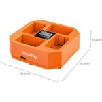 Smallrig 4839 NP-FZ100 4-CHANNEL Camera Battery Charger - Image 4
