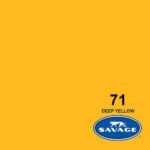 Savage 71-12 Widetone Seamless Background Paper Deep Yellow (A1 2.72m X 11m) - Image 2