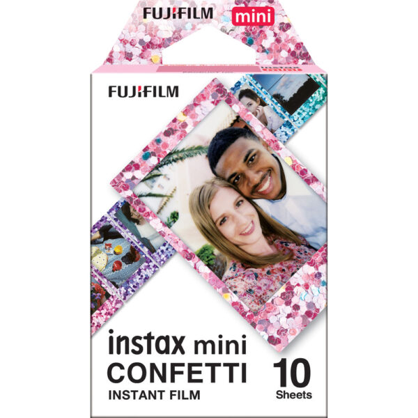 Fujifilm Instax Mini Instant Film (Confetti, 10 Sheets)