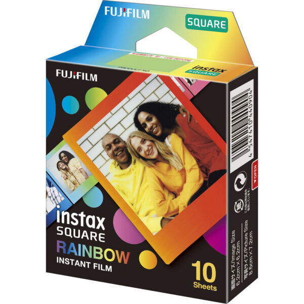 Fujifilm Instax Square Instant Film Rainbow (1 Pack)