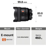 Sony FE 14mm f/1.8 GM Lens (SEL14F18GM) - Image 4
