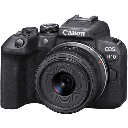 1653353121_1708097_1.jpg Canon EOS R10 Mirrorless Camera with RF-S 18-45mm f/4.5-6.3 IS STM Lens - Image 1