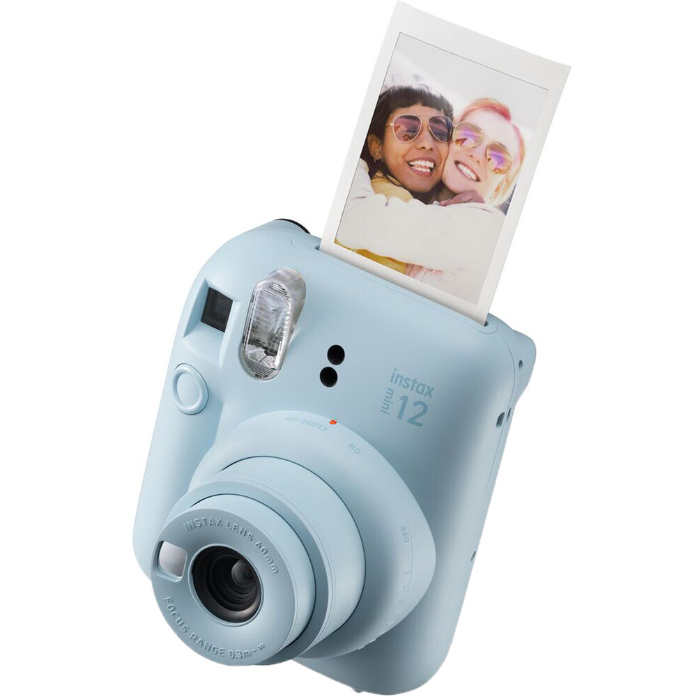 1677725136_1753963_1.jpg Fujifilm Instax Mini 12 Instant Film Camera (Pastel Blue) - Image 1