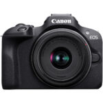 Canon EOS R100 Mirrorless Camera with RF-S 18-45mm f/4.5-6.3 IS STM Lens