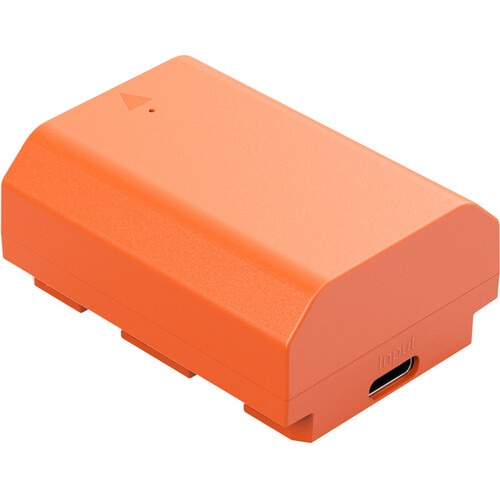 1728391521_1853219.jpg SmallRig 4969 NP-FZ100 USB-C Battery 2400mAh (Orange) - Image 1